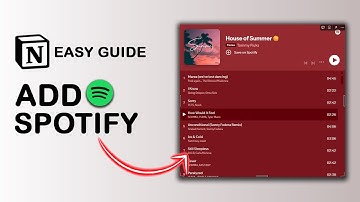 How to Add Spotify Playlist in Notion (Easy Guide)