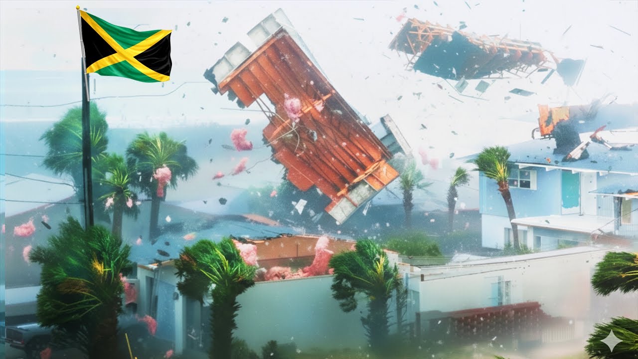 CHAOS in Jamaica ! Hurricane Melissa Wreaks Havoc and Causes Widespread Destruction in Kingston