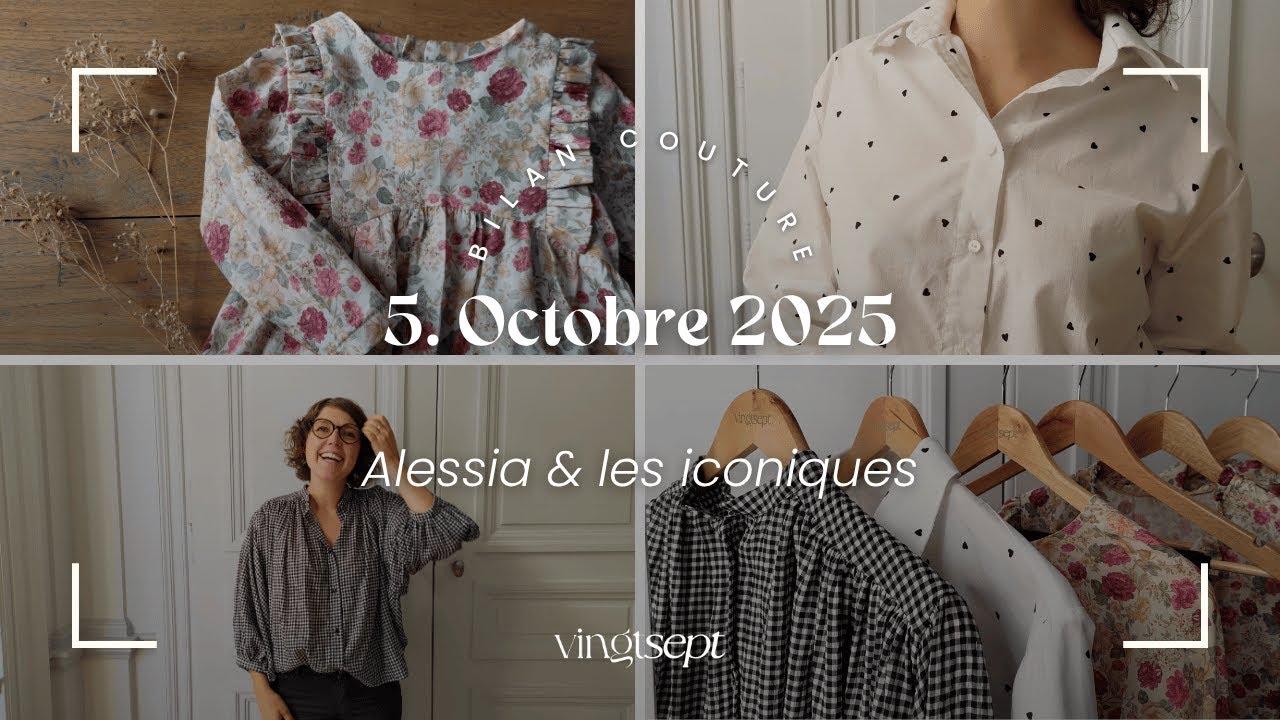 Bilan couture n°5 - Octobre 2025 - Atelier 27