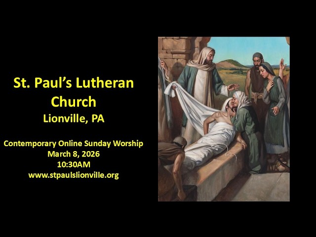 The Gospel of Luke 6:37–9:27 (March 8, 2026)