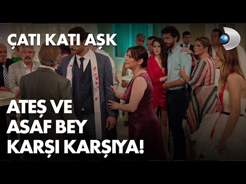 Ateş, babasının karşısına dikiliyor! Çatı Katı Aşk 4. Bölüm