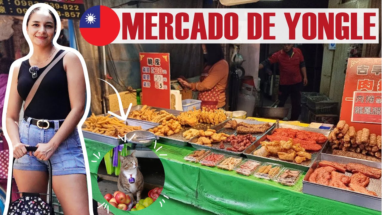 Explorando el mercado más antiguo de Tamsui