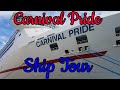 Carnival Pride Ship Tour - YouTube