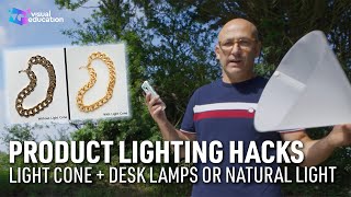 Simple Lighting HACKS for Glossy Product Photography | Light Cone Demo by Visual Education 9,910 views 7 months ago 5 minutes, 1 second