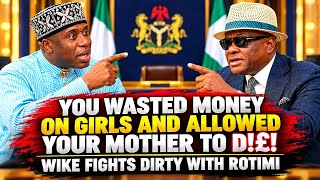 ROTIMI and WIKE FIGHTs DIRTY after ROTIMI called TINUBU supporters 