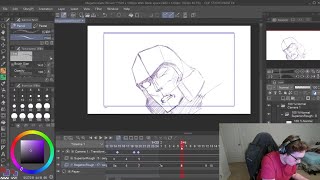 Live animating some Transformers stuff