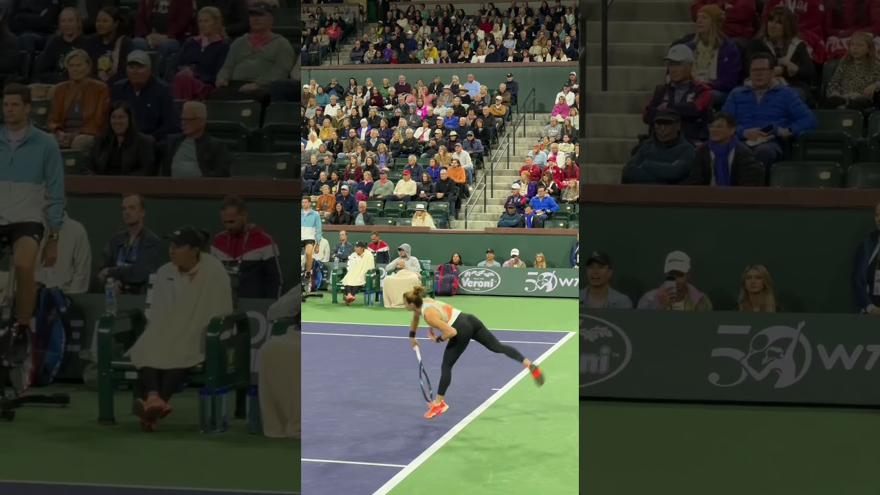 Maria Sakkari Serve 🔥 