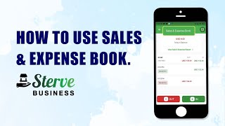 Sterve Business - How to use Sales & Expense Book screenshot 4