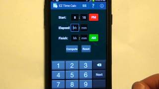 EZ Time Calc Demo screenshot 5