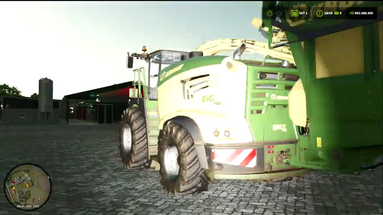 Melhor FORRAGEIRA para dieta de cabra_ ovelhas e vacas - Farming Simulator 25...