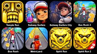 Temple Run,Subway Surf,Subway Surf City,Bus Rush2,Bus Rush,MetroLand,Spirit Run,Spirit Run2 screenshot 2