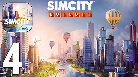 SimCity BuildIt Gameplay Walkthrough Part 4 - Small Fire Station [iOS/Android Games]