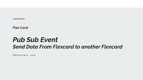 How to Trigger Pubsub Event from an Action on FlexCard #omnistudio  #vlocity #salesforceindustry