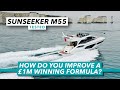 Sunseeker Manhattan 55 test drive | How do you improve a £1m winning formula? Motor Boat & Yachting