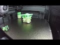 3-Color Grogu (Baby Yoda) 3D Print | Timelapse with Purge Chute Issue