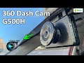 Видеорегистратор 360 G500H 👈 камера заднего вида, мониторинг парковки, GPS, WI FI