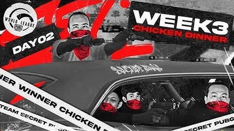 Tsm entity dominaton pmwl II TEAM SECRET LUCKY CHUCKEN DINNER #TSMOP