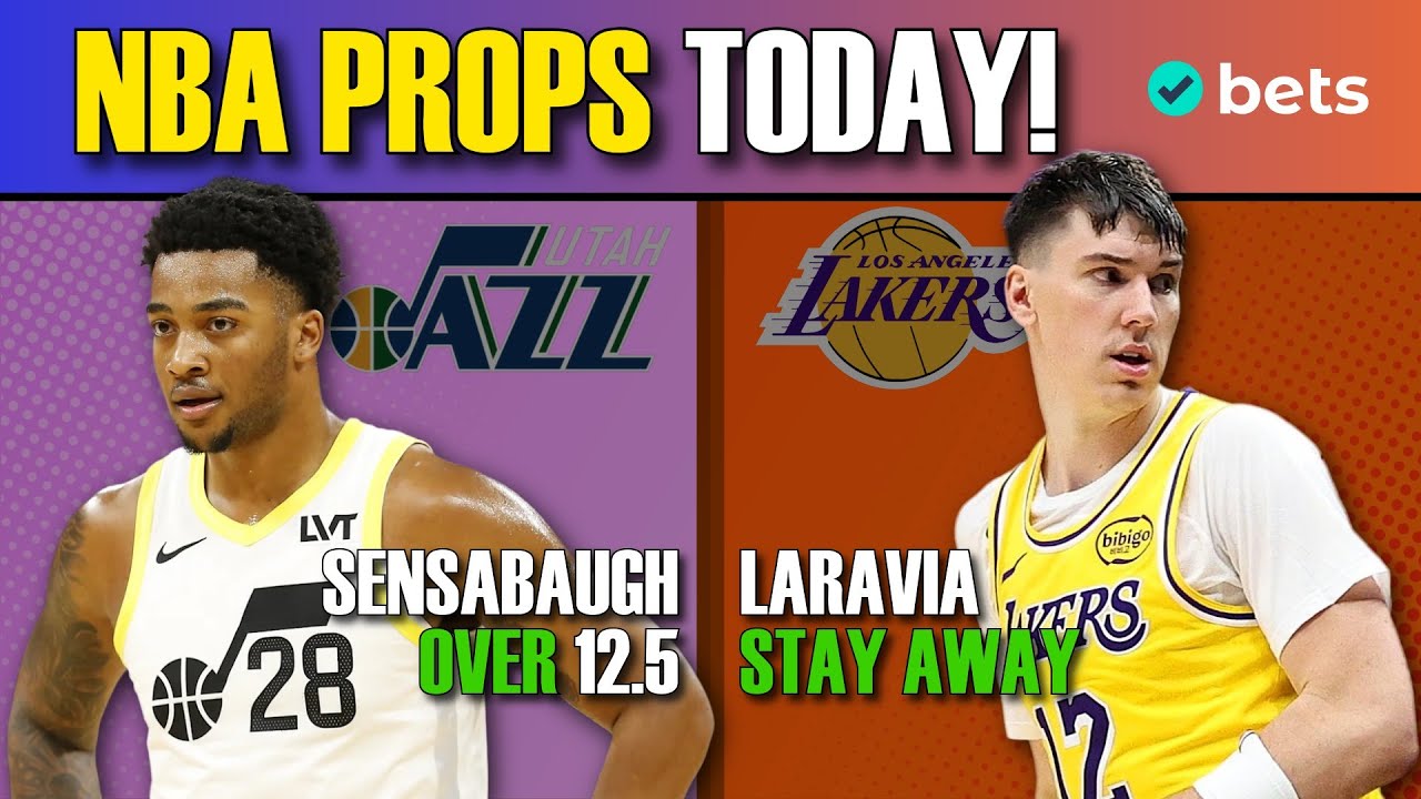 Jazz vs Cavaliers Player Props | NBA Pick Today