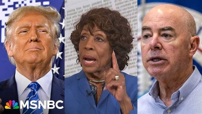 Rep Maxine Waters Mayorkas Impeachment Inquiry All Comes Back To Trump