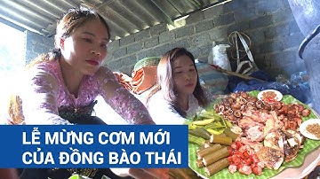 Trải nghiệm lễ mừng cơm mới của đồng bào Thái