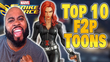 Top 10 F2P Characters for Beginner/Mid-game Players - Marvel Strike Force - MSF