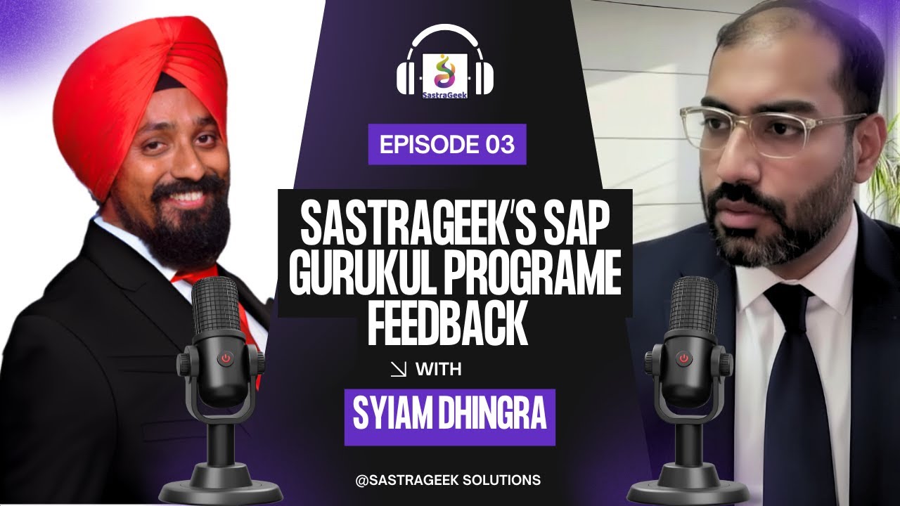 From UX Researcher Back to SAP Consultant – Syiam’s Gurukul Story