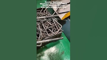 Full Automatic U Shape Bolt Threading Bending Making Machine