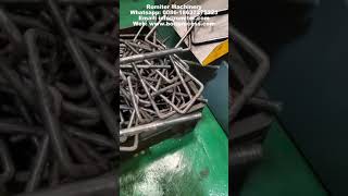 Full Automatic U Shape Bolt Threading Bending Making Machine