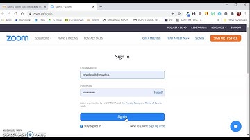 Joining a Zoom meeting using Google authentication