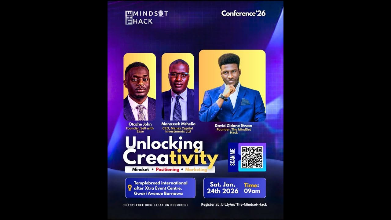 The Mindset Hack Conference 2026: Unlocking Creativity.