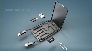 OUD 6 In 1 Fast Charging Cable Kit With Type C Lightning Micro USB