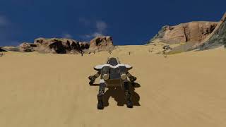 Space Engineers | Huntsman Hexapedal Hover Mech