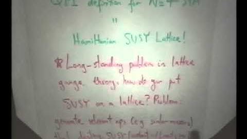 Nima Arkani-Hamed - Dimensional deconstruction and physics in theory space