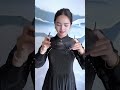 Women Knitted Sweater, Autumn and Winter Color Block Long Sleeve Tassel #winterfashion