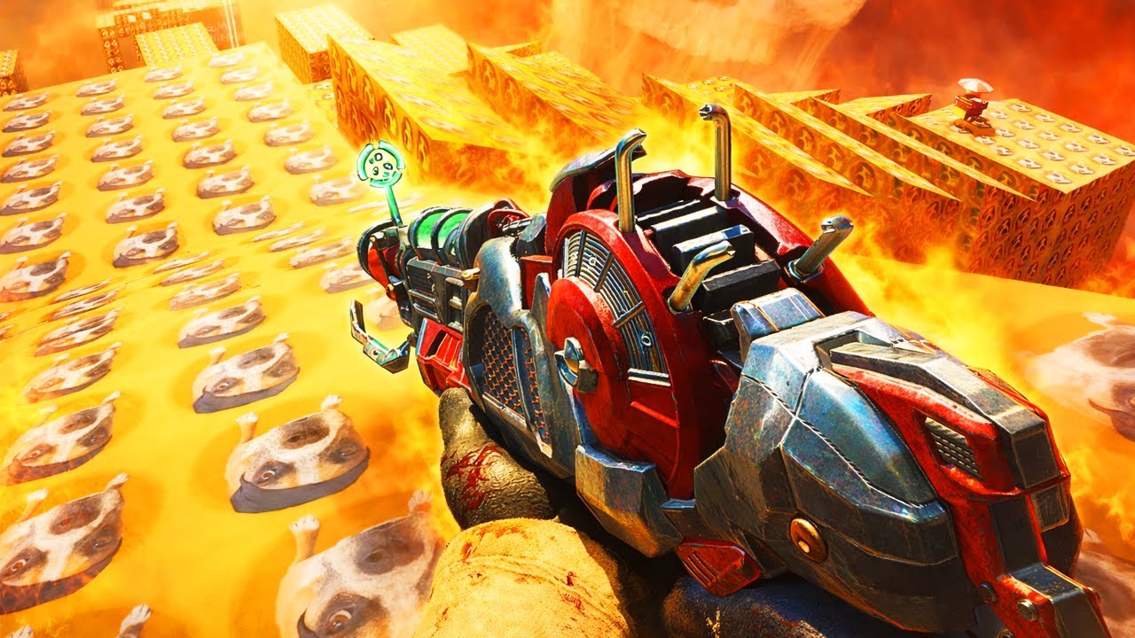 THE ULTIMATE MEME PARKOUR ZOMBIE SKY TOWER MAP IN BO3 CUSTOM ZOMBIES!