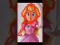 How To Draw Princess Peach from the super mario galaxy #ardrawing