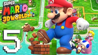 Super Mario 3D World 100% Walkthrough Part 5 - World 3