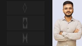 3 Java Pattern Programs: Mastering Nested Loops (Symmetry - 2) - Divide and Reverse Method