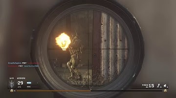 "ARE YOU KIDDING ME?!?!" - COD4 MWR No Scope Across The Map Hit-marker!