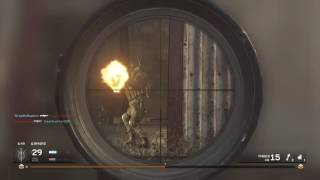 "ARE YOU KIDDING ME?!?!" - COD4 MWR No Scope Across The Map Hit-marker!