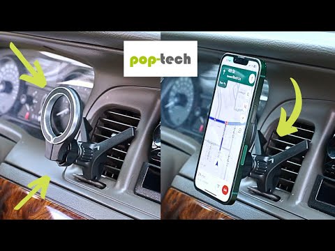 POP TECH MAGNETIC PHONE MOUNT MERCURY GRAND MARQUIS FORD CROWN VICTORIA LINCOLN TOWN CAR UNIVERSAL