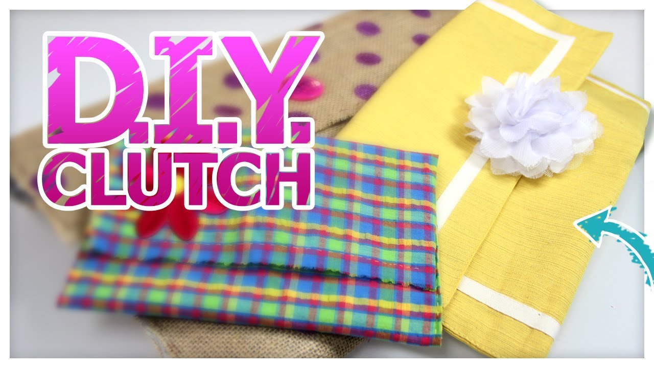 DIY Fabric Clutch (Works for Laptops & Smart Phones!) - Do It, Gurl