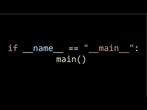 if __name__ == "__main__" - Python Tutorial
