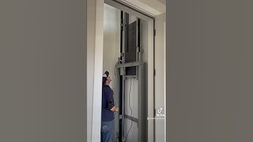 Testing the Elevator counter weight #elevator