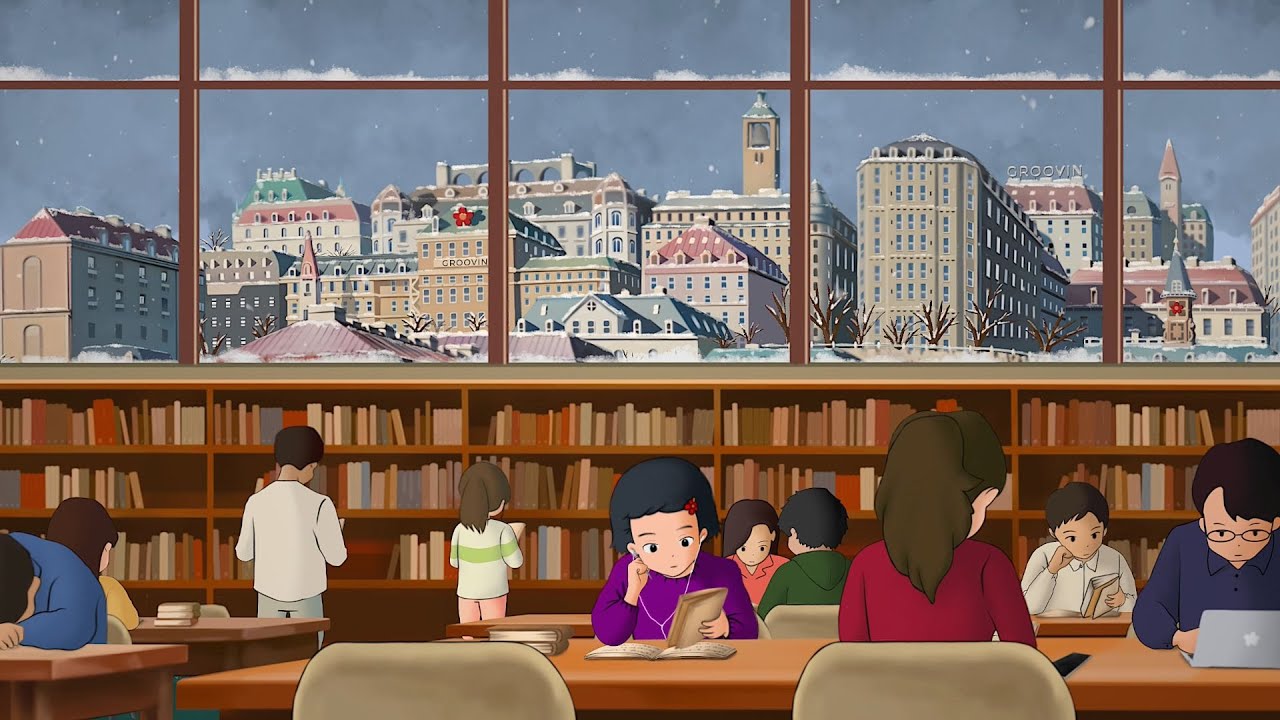 Library Jazz Piano for Quiet Focus 🎧