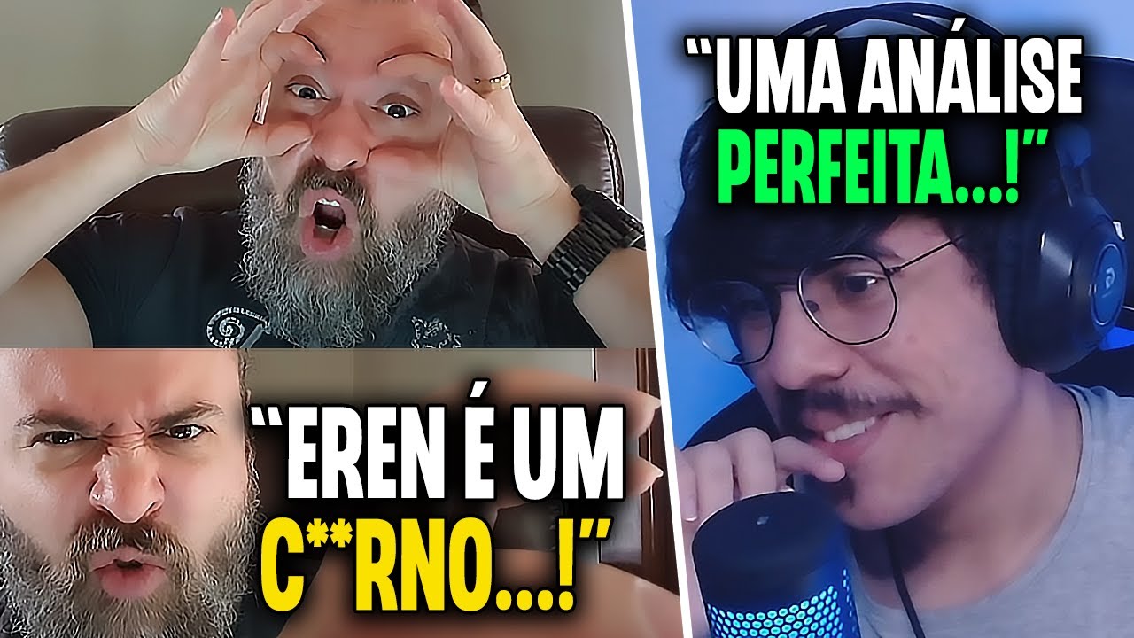 NANDO MOURA ANALISA ATTACK ON TITAN | Cortes do Michi