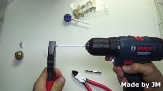 How to make a static electricity eliminator (Electrostatic Shock Prevention Tool)