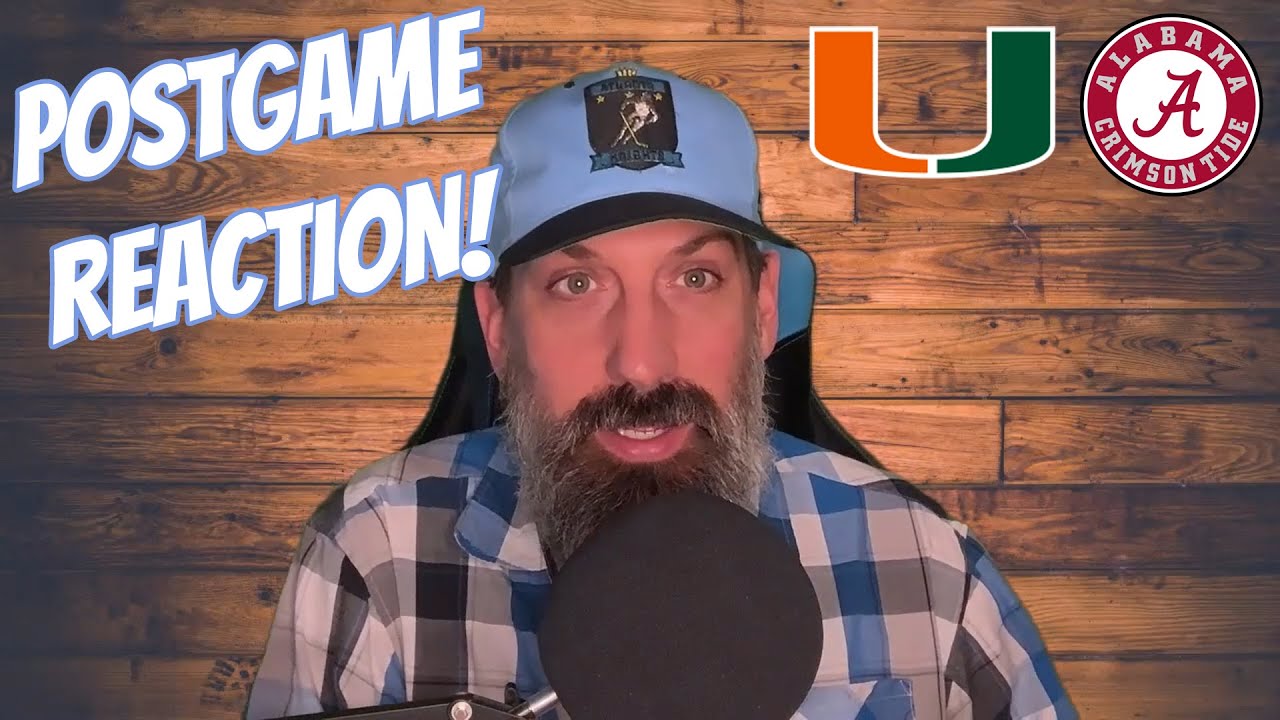INSTANT REACTION to Miami's Loss to Alabama | 5 Topics to Discuss