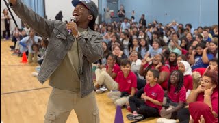Heroes In Waiting Anti-bullying Assembly at Dove Science Academy