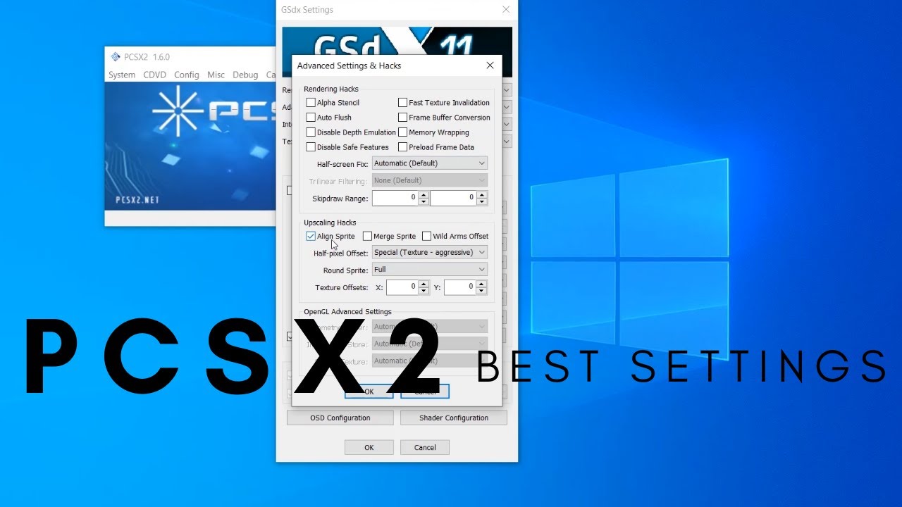 Pcsx2 1 6 0 Best Settings 60 Fps On Most Games New Version Youtube